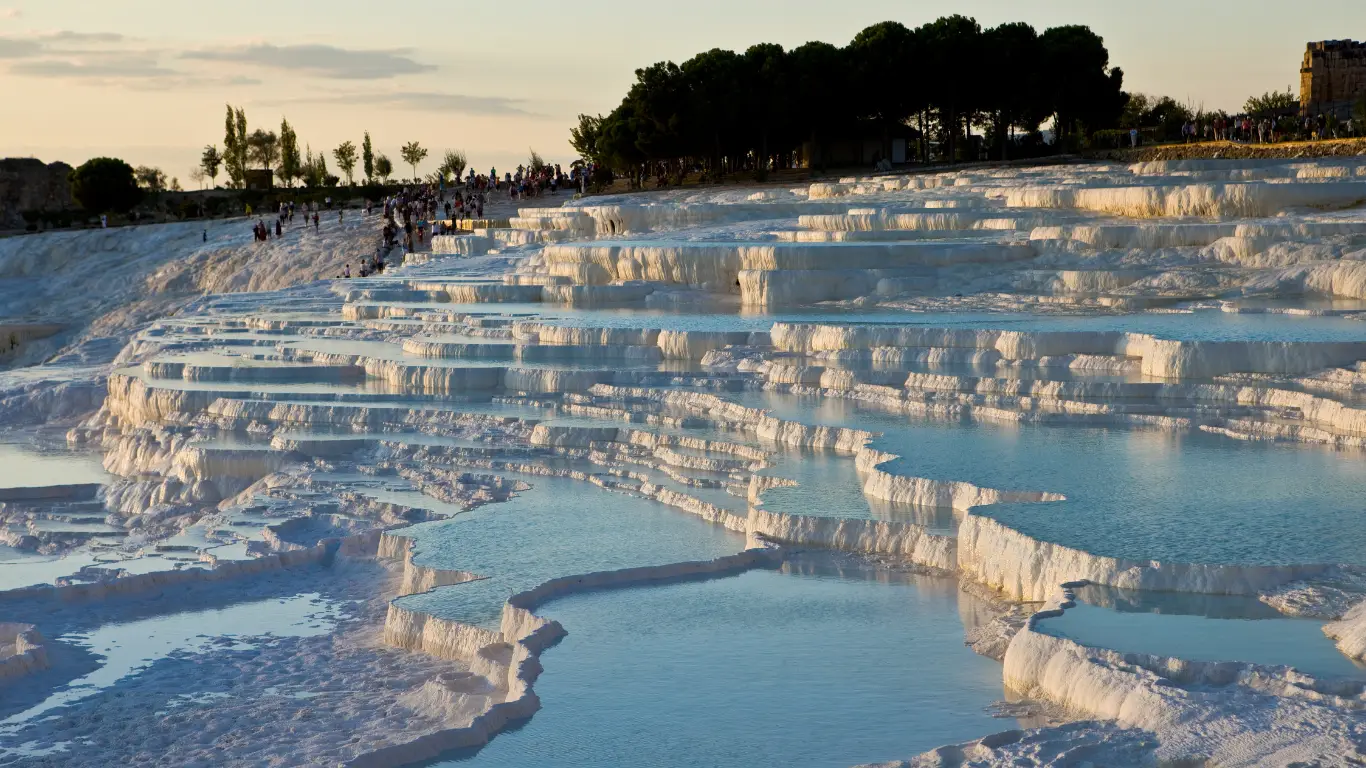 Pamukkale vasche travertino